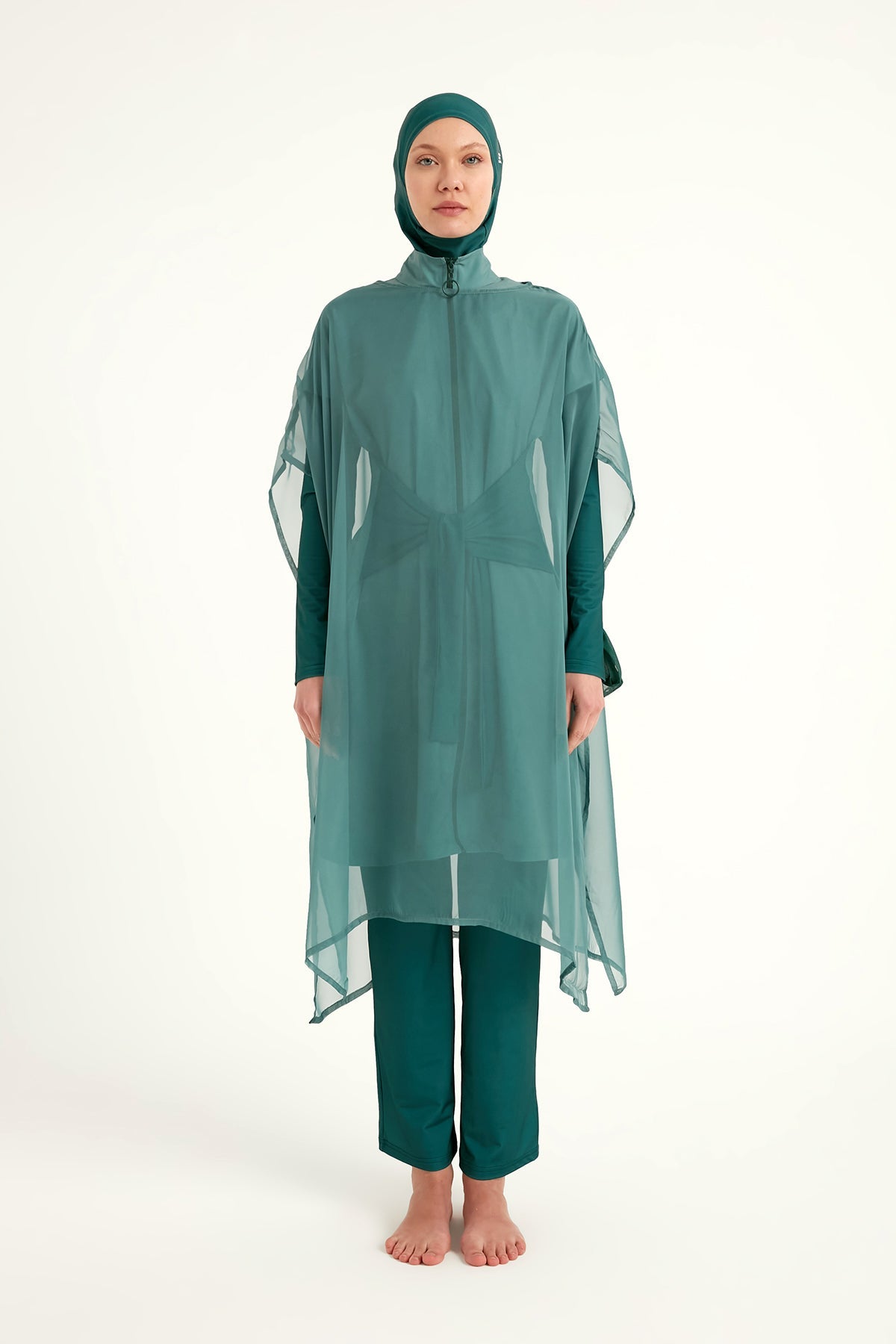 Marina Green Silky Pareo
